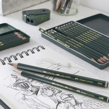 將圖片載入圖庫檢視器 Castell 9000 Pencil Sets, 12-Pencil Art Set
