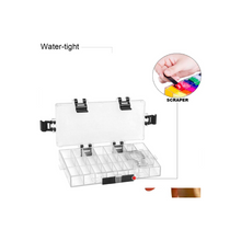 將圖片載入圖庫檢視器 Transon Caja de paleta de almacenamiento de pintura hermética de 24 pozos