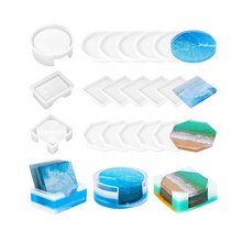 將圖片載入圖庫檢視器 Kisrel - 18 moldes de resina para posavasos