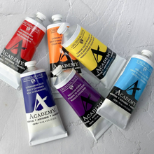 Cargar imagen en el visor de la galería, Academy Acrylics Color Sets, 6-Color Intro Set 90ml (3 oz.) Tubes