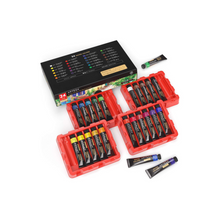 將圖片載入圖庫檢視器 ARTEZA - Pintura para acuarela, juego de 24 colores/tubos