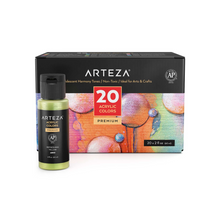 Cargar imagen en el visor de la galería, Acrylic Paint, Iridescent Harmony Tones, 2oz Bottles- Set of 20