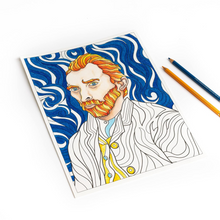 將圖片載入圖庫檢視器 Art History Coloring Books, Van Gogh
