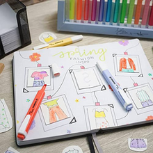 將圖片載入圖庫檢視器 swing cool Sets, 18-Color Desk Set