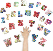 將圖片載入圖庫檢視器 ESEDAGE Molde de silicona para letras del alfabeto inglés de 4 pulgadas, 26 unidades (Copia)