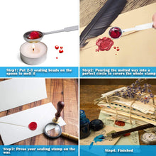 將圖片載入圖庫檢視器 PAXCOO 624Pcs Sealing Wax Beads