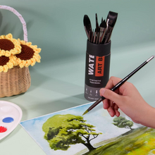 將圖片載入圖庫檢視器 NICPRO - Juego de 15 pinceles para acuarela profesionales,