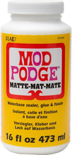 將圖片載入圖庫檢視器 Mod Podge - Sellador para base de agua, pegamento y acabado para papel - MATTE