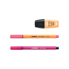 將圖片載入圖庫檢視器 Stabilo point 88 & Pen 68 Wallet Sets, 18-Piece Set (6 point 88, 6 Pen 68 & 6 BOSS Mini)