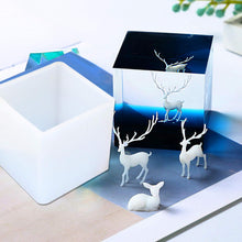Carregar imagem no visualizador da galeria, Moldes de silicona de cubo de 4 pulgadas