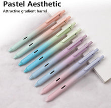 Lade das Bild in den Galerie-Viewer, WRITECH Bolígrafos de tinta de gel retráctiles: 8 ct negro