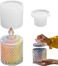 Cargar imagen en el visor de la galería, RESINWORLD Moldes de caja de resina grande con tapas