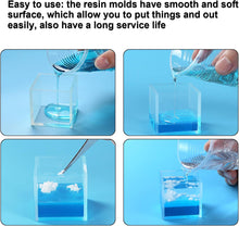 Carregar imagem no visualizador da galeria, Moldes de silicona de cubo de 4 pulgadas