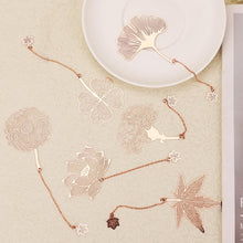 Carregar imagem no visualizador da galeria, SAVITA - 6 marcapáginas de metal con cadena