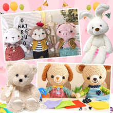 Carregar imagem no visualizador da galeria, YUJUN 1100 piezas de nariz de ojos de seguridad para ganchillo muñeca artesanal, animales de peluche, muñecos amigurumi