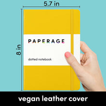 Cargar imagen en el visor de la galería, PAPERAGE - Libreta de puntos, tipo diario - amarillo mostaza