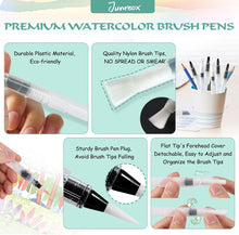 Cargar imagen en el visor de la galería, Junreox - 12 bolígrafos de acuarela de alta calidad
