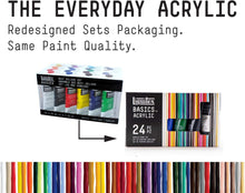 Cargar imagen en el visor de la galería, Liquitex BASICS Acrylic Paint Set, 24 x 22ml