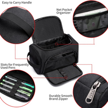 Charger l'image dans la galerie, XQXA Estuche organizador de lápices de capacidad extragrande - negro