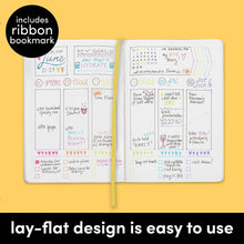 Cargar imagen en el visor de la galería, PAPERAGE - Libreta de puntos, tipo diario - amarillo mostaza
