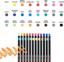 將圖片載入圖庫檢視器 POSCA Pastel Set, 24-Color Set