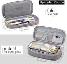 Cargar imagen en el visor de la galería, EASTHILL Estuche para lápices de gran capacidad - gris