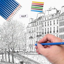 將圖片載入圖庫檢視器 H & B Juego de lápices de dibujo, 40 lápices de dibujo