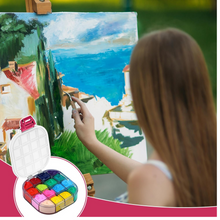 Carregar imagem no visualizador da galeria, Paleta de almacenamiento de pintura hermética