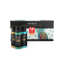 Cargar imagen en el visor de la galería, Arteza - Pintura acrílica perlada, botellas de 2 oz - Juego de 14