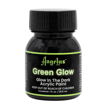 Cargar imagen en el visor de la galería, Glow In The Dark Green Glow Paint, 1 oz.