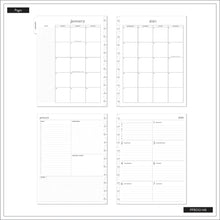 Cargar imagen en el visor de la galería, THP EFFORTLESS GRACE BIG 12 MONTH PLANNER