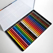 Lade das Bild in den Galerie-Viewer, Conté Pastel Pencil Tin Set of 24 - Colores pastel