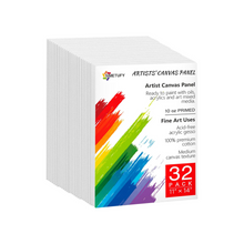 將圖片載入圖庫檢視器 Simetufy - Lienzo de 11 x 14 pulgadas paquete de 32 lienzos