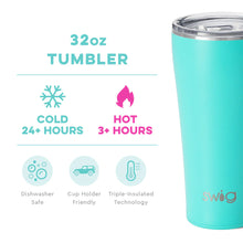 Cargar imagen en el visor de la galería, Aqua Tumbler (32oz)