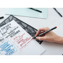 Cargar imagen en el visor de la galería, Edding 1255 Calligraphy pen SET/3 Black