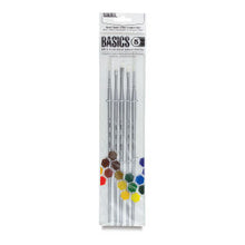 將圖片載入圖庫檢視器 LIQUITEX BASIC BRUSH/5 MEDIUM BRUSH PACK