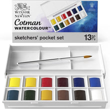 Load image into Gallery viewer, Cotman Watercolor Sketchers Pocket Box