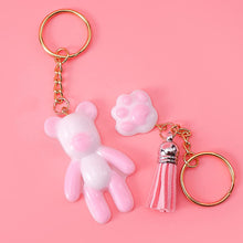 將圖片載入圖庫檢視器 Paquete de 7 moldes de silicona de resina epoxi 3D de osos