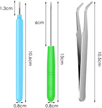 Cargar imagen en el visor de la galería, Paquete de 12 herramientas de filigrana de papel con ranuras