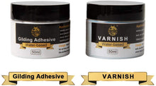 將圖片載入圖庫檢視器 Pegamento de hoja de oro a base de agua de resina epoxi de 100 ml y barniz