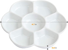 Load image into Gallery viewer, MEEDEN 7-well porcelain paint palette