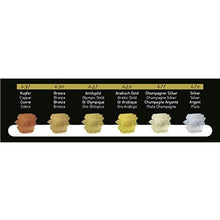 將圖片載入圖庫檢視器 FINETEC - Watercolor Metal Tin Sets, 6-Color Pearlescent Metals Set