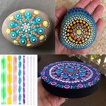 將圖片載入圖庫檢視器 Juego de 19 herramientas de punteado de mandala