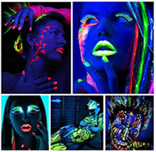 將圖片載入圖庫檢視器 Polvo de pigmento que brilla en la oscuridad, 12 colores, tinte de resina epoxi