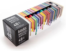 Cargar imagen en el visor de la galería, Liquitex - BASICS Acrylics set de 48 tubos (22ml)