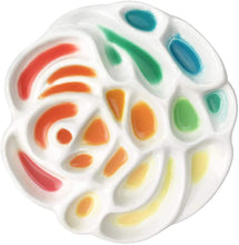 Cargar imagen en el visor de la galería, Paleta de pintura de acuarela de porcelana diseño de rosa - MEEDEN