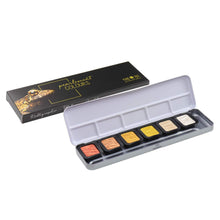 將圖片載入圖庫檢視器 FINETEC - Watercolor Metal Tin Sets, 6-Color Pearlescent Metals Set