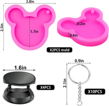 將圖片載入圖庫檢視器 Mity rain 2 moldes de silicona para agarre de teléfono