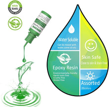 Cargar imagen en el visor de la galería, Pigmento de resina epoxi 24 colores (10 ml cada uno)