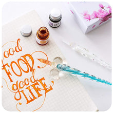 Cargar imagen en el visor de la galería, Glass dip pen estilo B